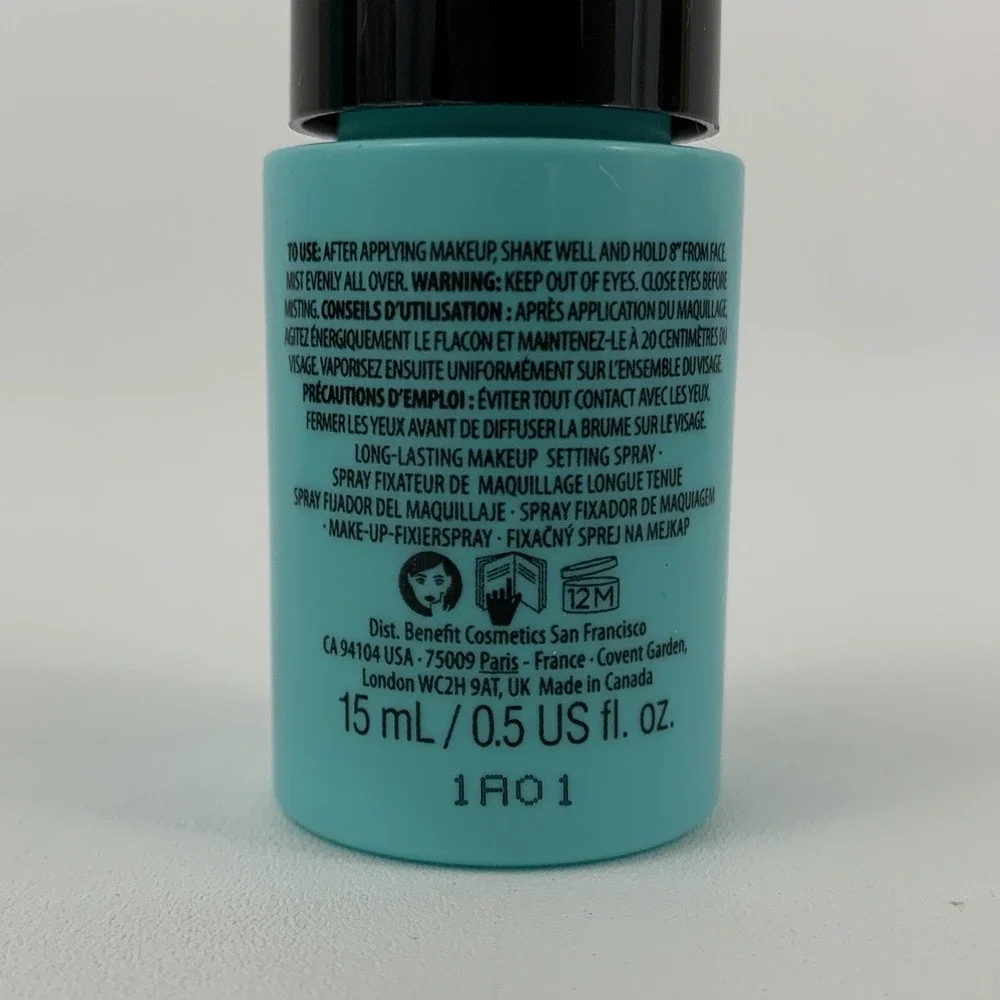 Benefit The POREfessional Super Setter Setting Spray Travel Size 15ml 0.5oz NOB